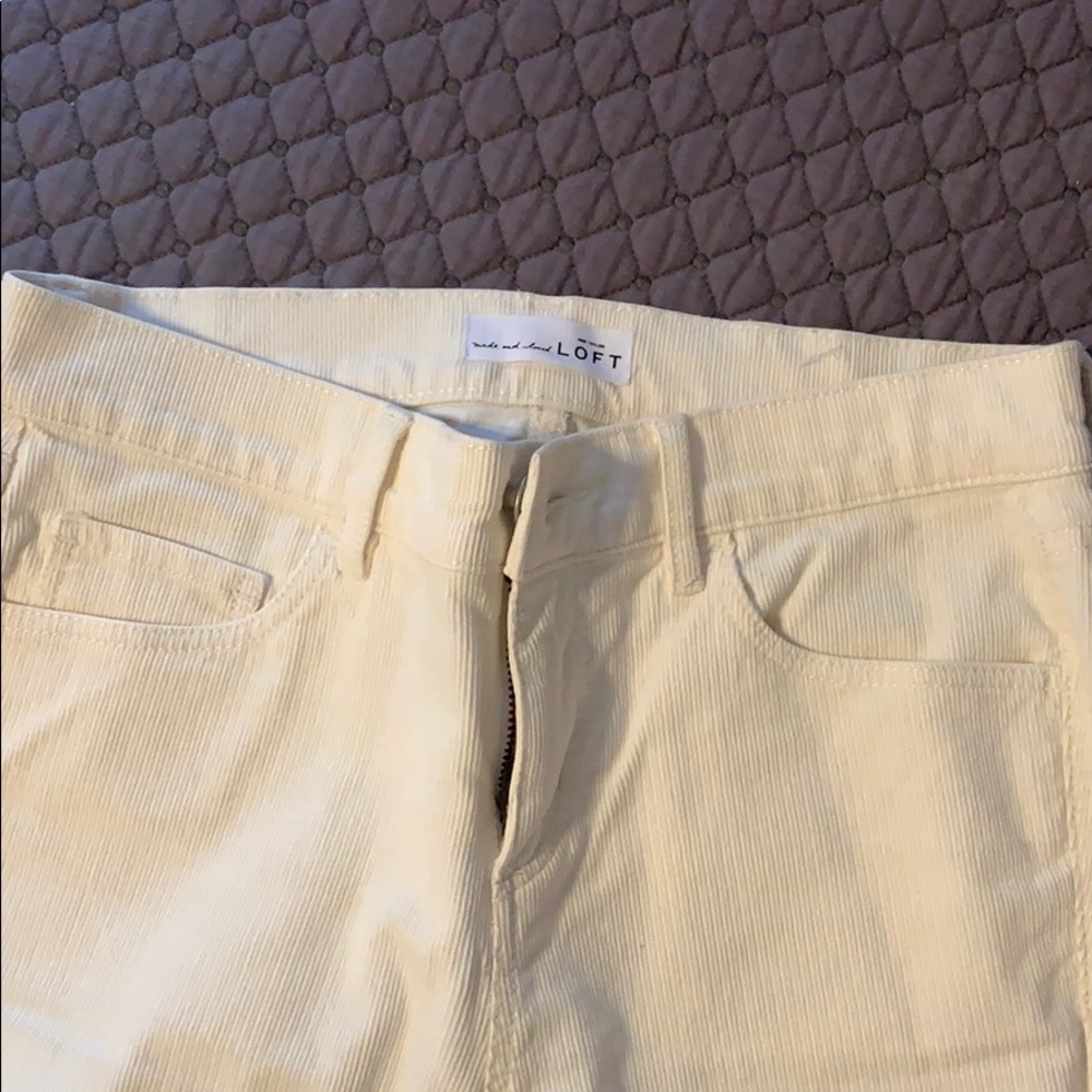 Loft corduroy pants